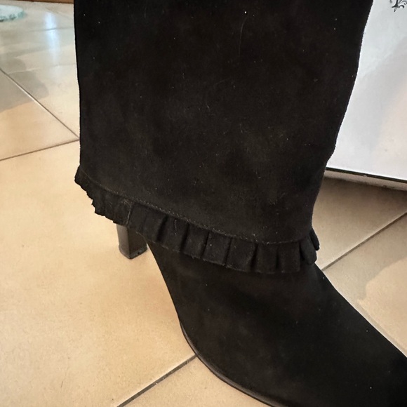 Nine West Thakoon black suede boots - Picture 2 of 5